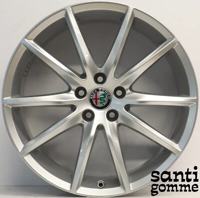 1 Felge Legierung Alfa Romeo Stelvio 8 X 19 " Original Gebraucht 156117308 - Bild 1 von 4