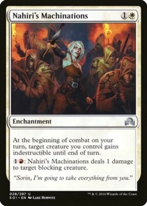 4 Nahiri's Machinations 4x x4 - NM - Shadows over Innistrad - SPARROW MAGIC - Picture 1 of 1