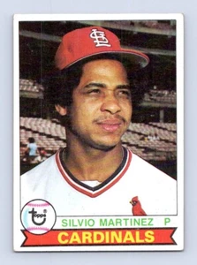 1979 Topps #609 Silvio Martinez RC St. Louis Cardinals Ex+ - Picture 1 of 2