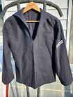 Naval Clothing Factory WWII US Navy Sailor Shirt - Cracker Jack, vtg wool 1940's