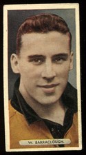 Tobacco Card, Ardath, FAMOUS FOOTBALLERS, 1934, W Barraclough, Wolverhampton,#25