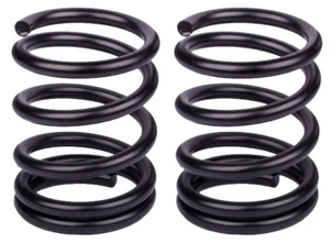 KLASSISCH FIAT 500 F/L/R STANDARD 220 mm. HINTERFAHRWERKSSPULENFEDER SCHWARZ PAAR - Bild 1 von 4