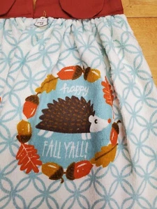 Set of 2 Handmade Hanging Kitchen Towels - Picture 1 of 3