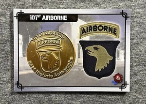 2021 Historic Autographs 1945 Challenge Coin 101st Airborne Silver /99 - Picture 1 of 2