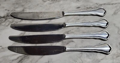 Room Essentials Butter Knives.  Set of 4. Silver Tone. Stainless Steel. - Image 1 of 3