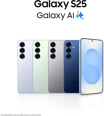 New Samsung Galaxy S25 SM-931B/DS 128GB Dual Sim 2 Year UK Warranty Vat Inc - Image 1 of 4