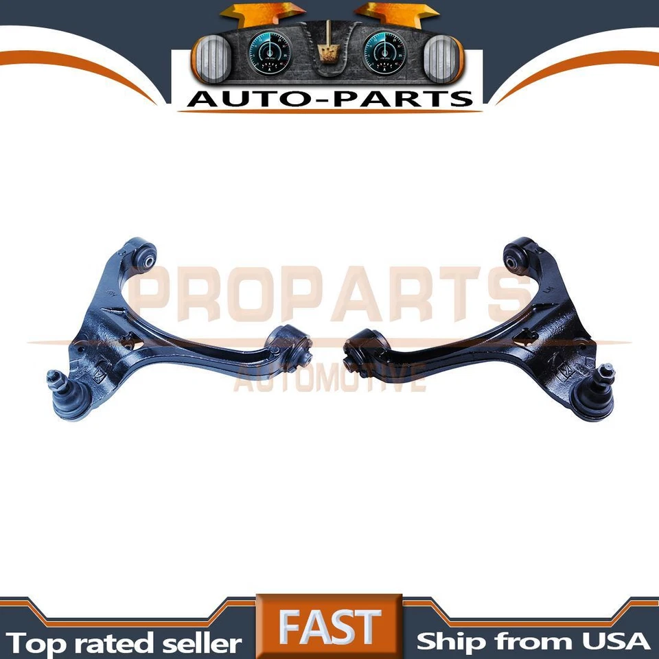 2x Front Lower Control Arm with Ball Joint for 2006 2007-2009 Mitsubishi Raider - Imagem 1 de 4