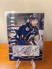 2012-13 ITG Heroes & Prospects AUTO Autograph A-AE AARON EKBLAD MINT In The Game
