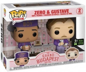 Pop! Vinilo Zero & Gustave [Limitado 1.500 Piezas] - Paquete de 2 Grand Budapest Hotel - Imagen 1 de 2