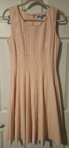 Antonio Melani Lita Rouge Rosa ärmelloses Kleid Größe 8 "Dirty Dancing" Neu ohne Etikett - Bild 1 von 8
