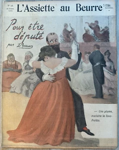 L'Assiette au Beurre Nr 56 1902 Zeitschrift Kunstdrucke M10 - Bild 1 von 5