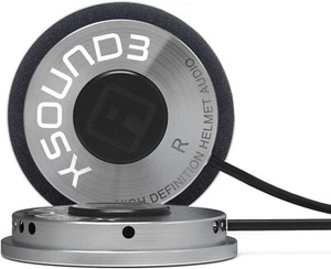 iASUS XSound 3 High Definition Helmet Speakers Mic Headsets portable music play - Picture 1 of 7