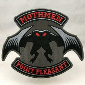 Mothmen embroidered patch - Picture 1 of 1