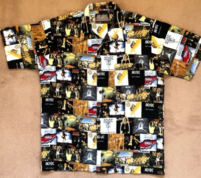 AC/DC Mens Shirt by Dragonfly. Size M - Image 1 of 4