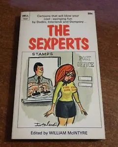 The Sexperts Cartoons Dell Pocket Book First Printing 1970 MINT! - Imagen 1 de 5