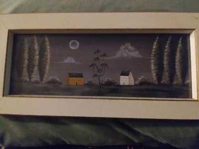 Night Sky D. Atkins Framed Art CottageCore  - Image 1 of 4