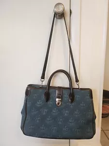 Vintage Dooney & Bourke double handle tote large handbag purse shoulder bag - Picture 1 of 10