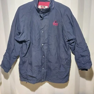 Kappa Windbreaker Jacket Mens S Small Blue Full Zip Casual Coat VINTAGE Style - Picture 1 of 16