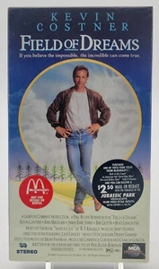 Fields Of Dreams (VHS) McDonald's Promo SEALED - Imagen 1 de 6
