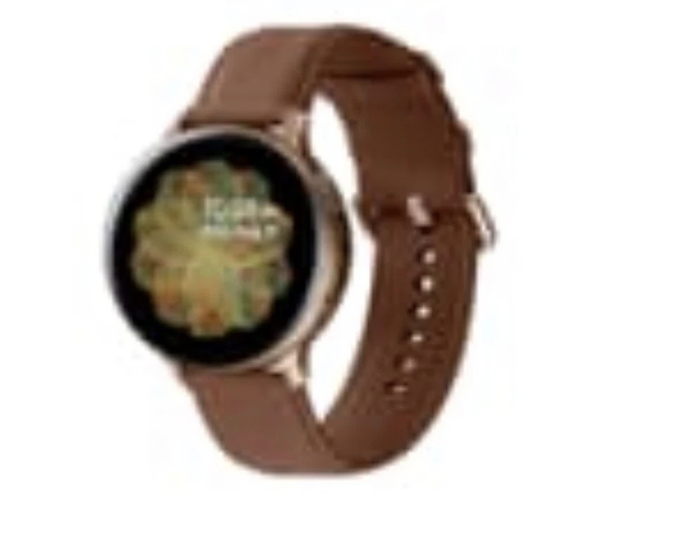 Genuine Latherer Strap  For Samsung Watch3 41mm StainlessSteel Mystic Brown 20MM - Image 1 of 1