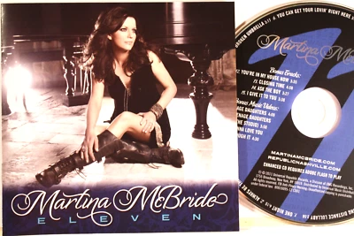 MARTINA McBRIDE "ELEVEN" (CD) Contem Country/Pop VG Cond Ships Free - Image 1 of 4