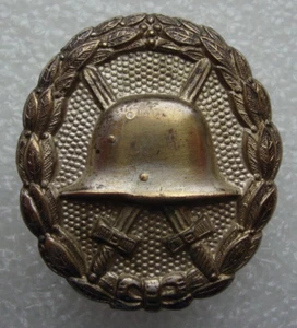 WW1 German Army Silver Color 2nd Class Wound Badge Non-Magnetic Original Vk - Picture 1 of 12