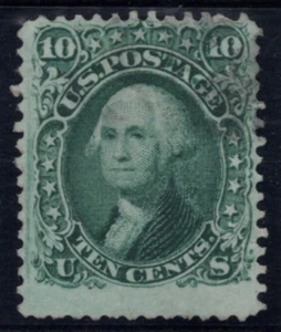 1861-62 10¢ Washington - U.S. #68 - Picture 1 of 1