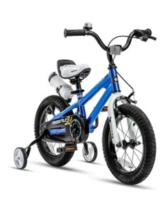 RoyalBaby Freestyle 12"Kid's Bike for Boys and Girls, 12 inch Kids Bicycle BLUE - Picture 1 of 12