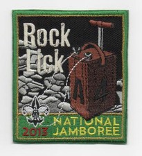 2013 National Jamboree Sub Camp Patch, A4 Rock Lick, Mint!