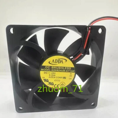 1PC ADDA 8025 AD0824UB-A71GP DC24V 0.20A 80*25MM Cooling fan - Image 1 of 3