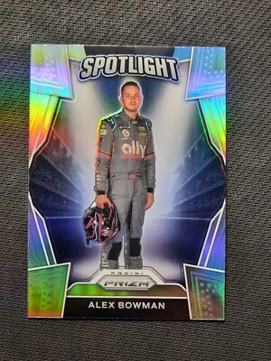 Prizm Spotlight Silver Prizm #S8 2021 Alex Bowman Foto 1 de 4