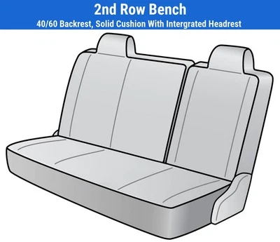 Fundas de asiento NeoSupreme para Dodge Caliber 2010-2012 Foto 1 de 3