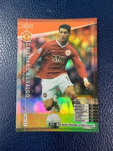 Panini WCCF 2006-07 Cristiano Ronaldo Manchester United Refractor card - Picture 1 of 5
