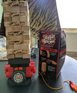 2012 Hasbro Jenga Boom Explosive Tower Game 100% COMPLETE Set! - Picture 1 of 3