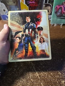 Captain America The First Avenger Steelbook 4K Ultra HD + Blu-Ray - Bild 1 von 14