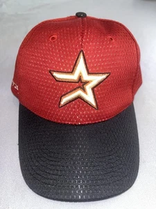 Vintage Blue Wave Houston Astros rot/schwarz Stern Mütze Snapback Eröffnungstag 2001 - Bild 1 von 6