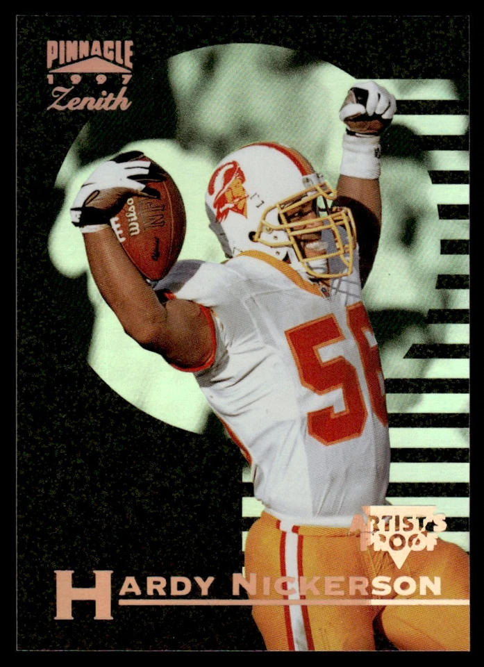 1997 Zenith Artist Proof Hardy Nickerson Buccaneers #87 *Noles2148* - Image 1 of 2