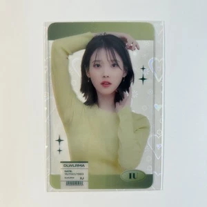 IU dlwlrma transparente Fotokarte authentisch Made in Korea Kpop Fotokarte 🍊 - Bild 1 von 2