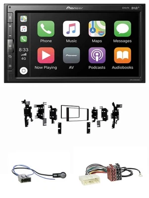 Pioneer USB MP3 DAB 2DIN Bluetooth Autoradio für Nissan Tiida Versa C11 2007-201 - Bild 1 von 4