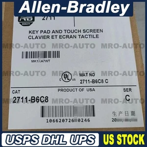 2711-B6C8 2711B6C8 PanelView 600 Touch Key DH+ FRN 4.46 New AB - Picture 1 of 1