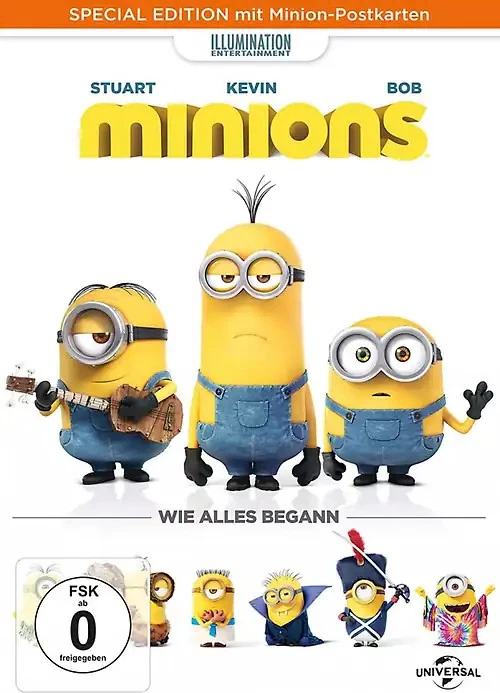 Minions: Wie alles begann [Special Edition, inkl. Postkarten] - Bild 1 von 1