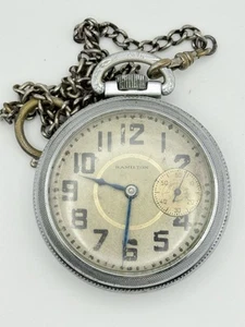 RARE 1906 Hamilton 927 Open Face W/Seconds Hand Location @ 3 Oclock Pocket Watch - Picture 1 of 3
