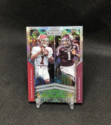 2020 Contenders Draft Picks Kyler Murray LEGACY /6 TOUCHDOWN SSP No. 11 OU + A&M - Image 1 of 4