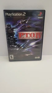 P.T.O. IV Pacific Theater of Operations IV 4 Sony PlayStation 2 PS2 - Picture 1 of 3