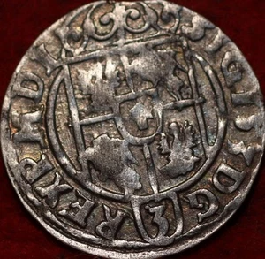 1624 Poland 3 Polker Silver Foreign Coin - Picture 1 of 2