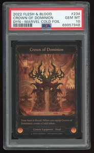 Flesh and Blood Dynasty Crown Of Dominion Marvel 2022 - PSA 10 - Imagen 1 de 2