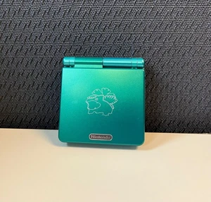 Nintendo GameBoy Advance SP Pokemon Venusaur Edition Handheld Japan LIMITED - Picture 1 of 24