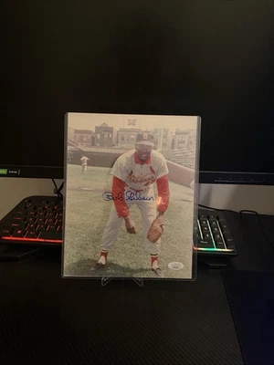 Bob Gibson Signed 8x10 JSA CERTIFICATION - Image 1 of 4