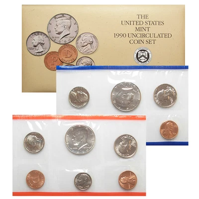 1990 U.S. Mint Set - Image 1 of 3