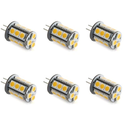 T3 G4 Bi-pin Light Bulb 12VAC/DC Low Voltage 3Watt Warm White Color 2700K-300... - Image 1 of 4